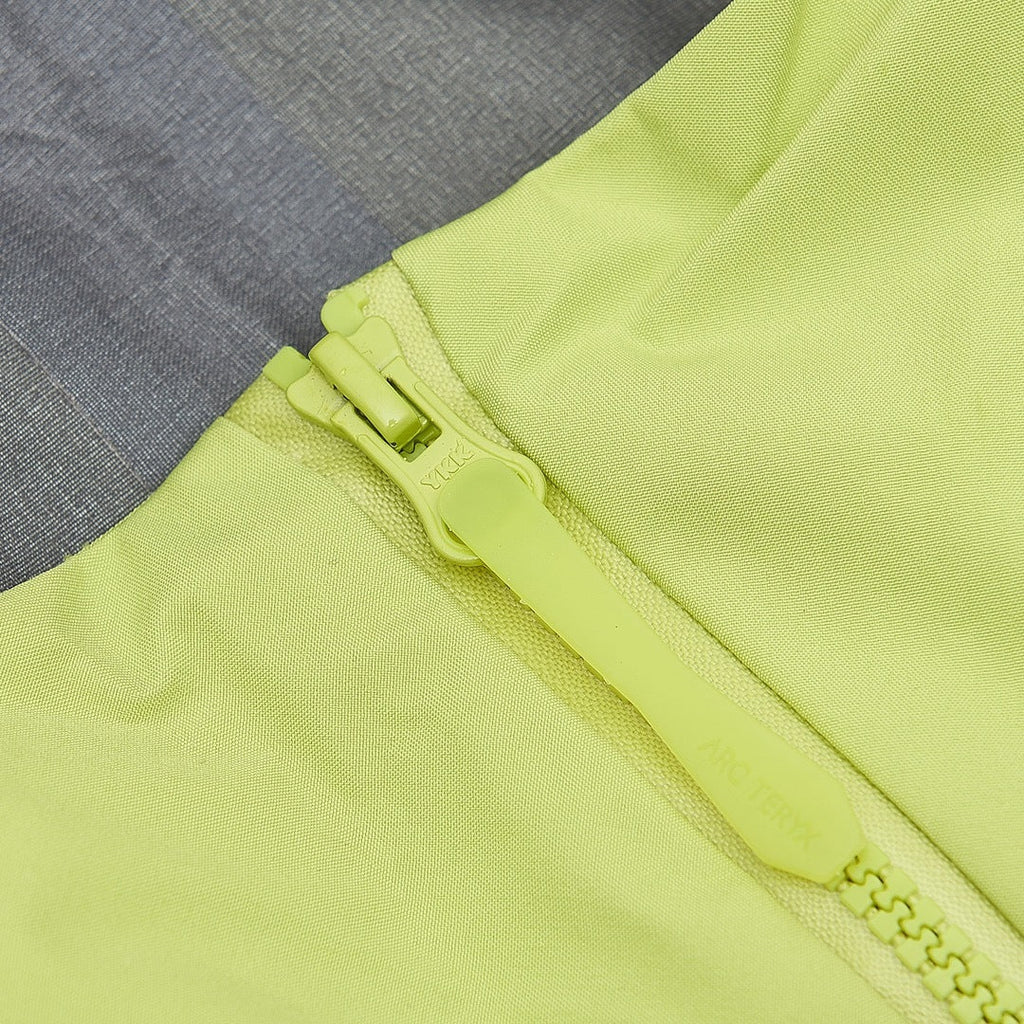 Arc'teryx Alpha SV Series Men's Hooded Waterproof Outdoor Jacket in "Lime Green"
